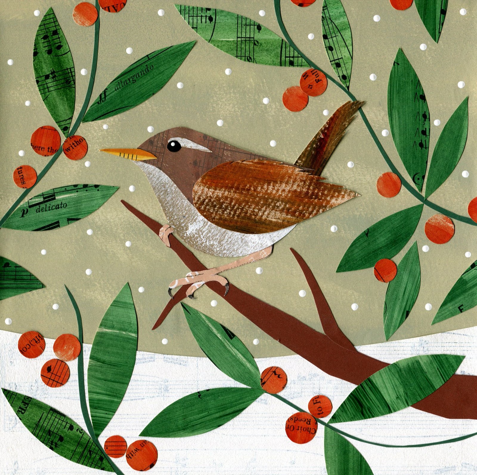 Christmas Wren by Victoria Whitlam