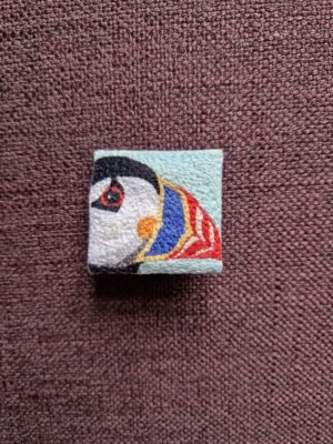 Puffin Brooch