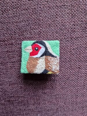 Goldfinch Brooch