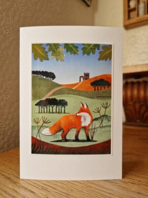 Greeting Card : Bradgate Fox