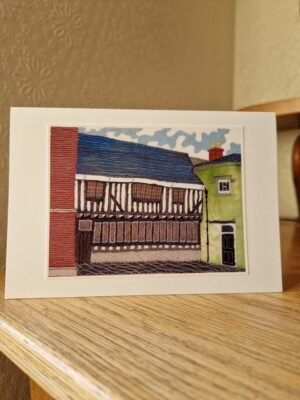 Greeting Card : Wyggeston House